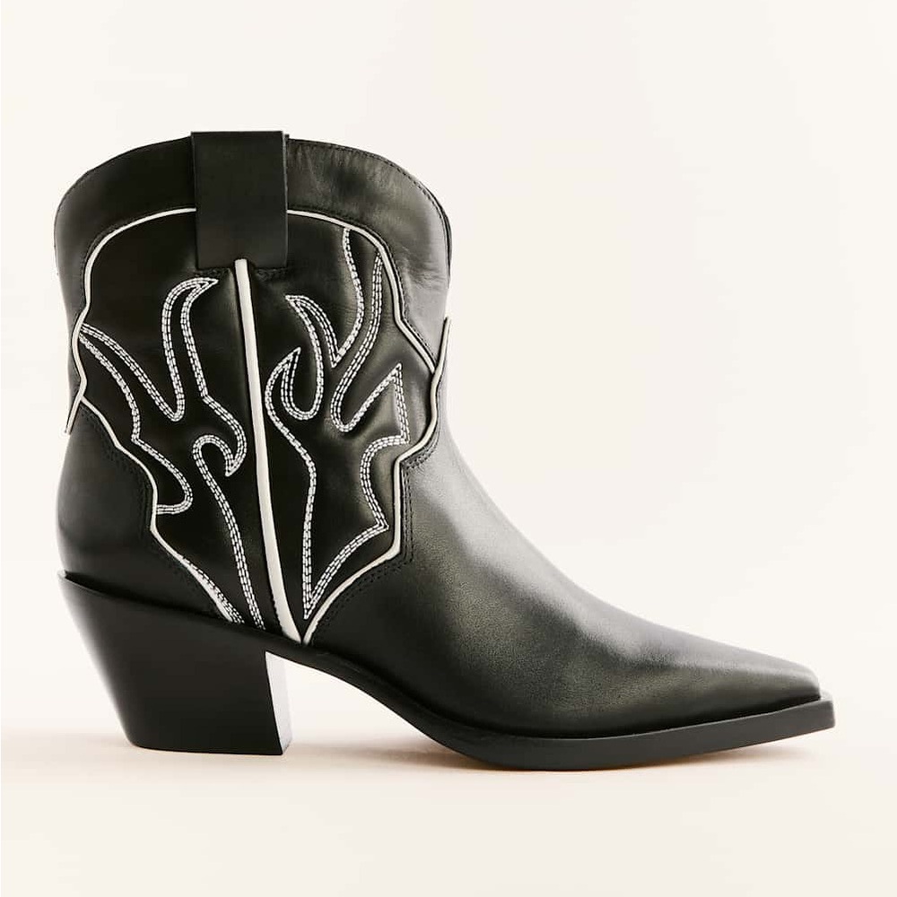 REFORMATION Otto Mini Western Boots